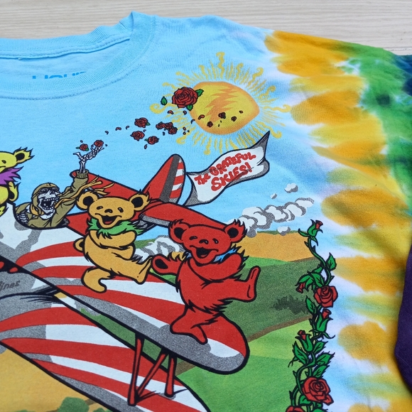 Gratetful dead biplane long-sleeved shirt - Picture 9 of 15